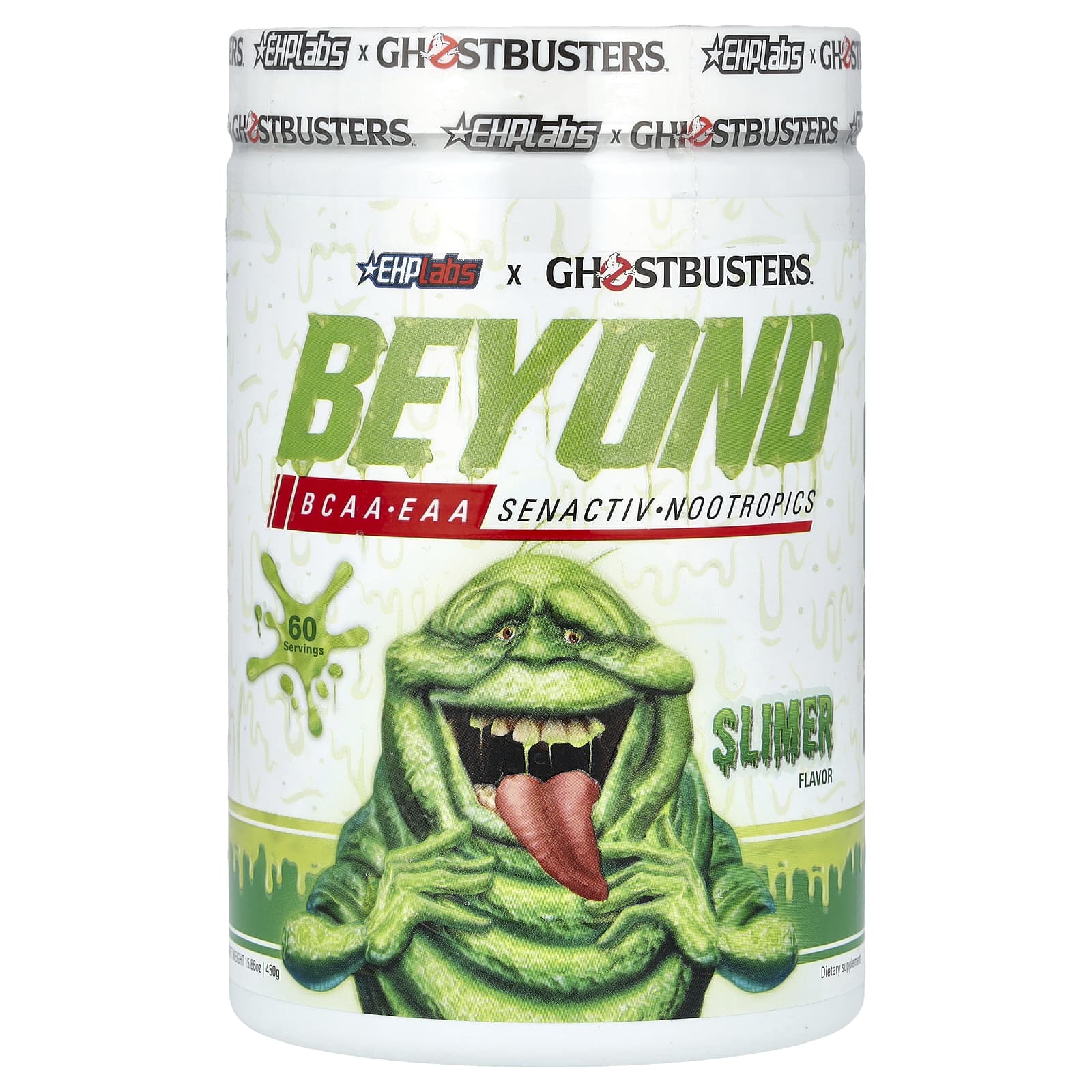 EHPlabs Ghostbuster Beyond BCAA и EAA со вкусом слизи 450 г 1586 унции 9690₽