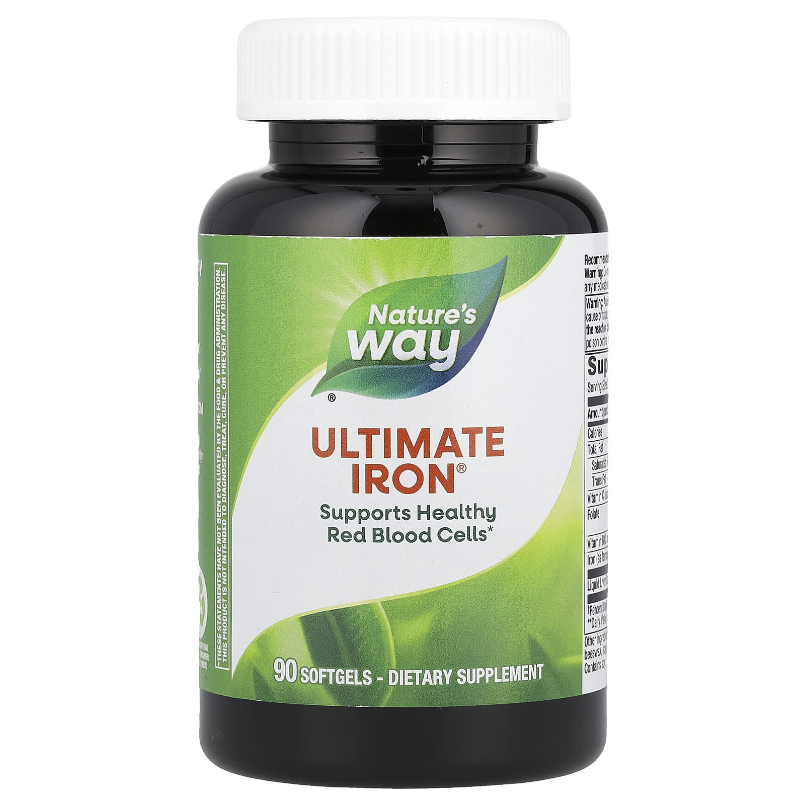 Nature's Way, Ultimate Iron®, 90 мягких таблеток