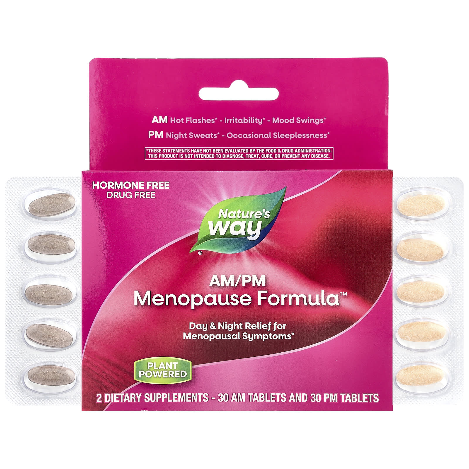 Nature's Way, AM / PM Menopause Formula ™, 60 таблеток