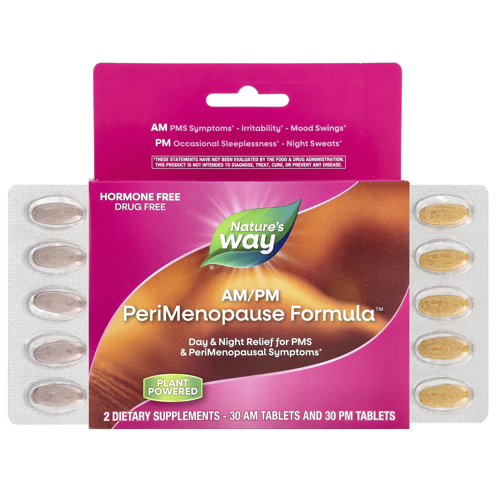 Nature's Way, AM / PM PeriMenopause Formula ™, 60 таблеток