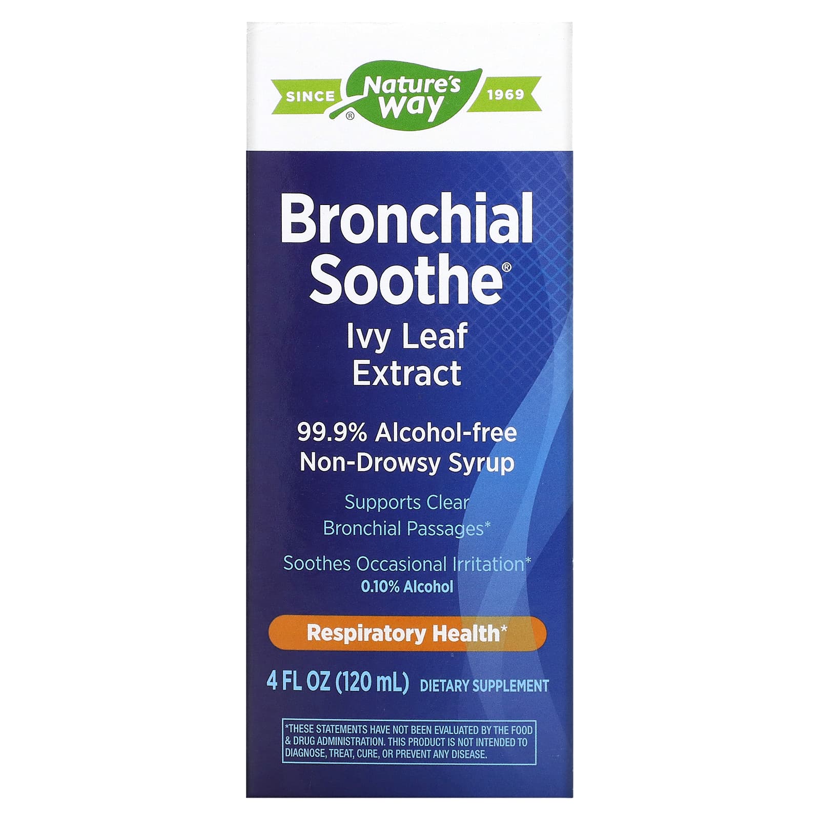 Nature's Way, Bronchial Soothe, экстракт листьев плюща, 120 мл (4 жидк. Унции)