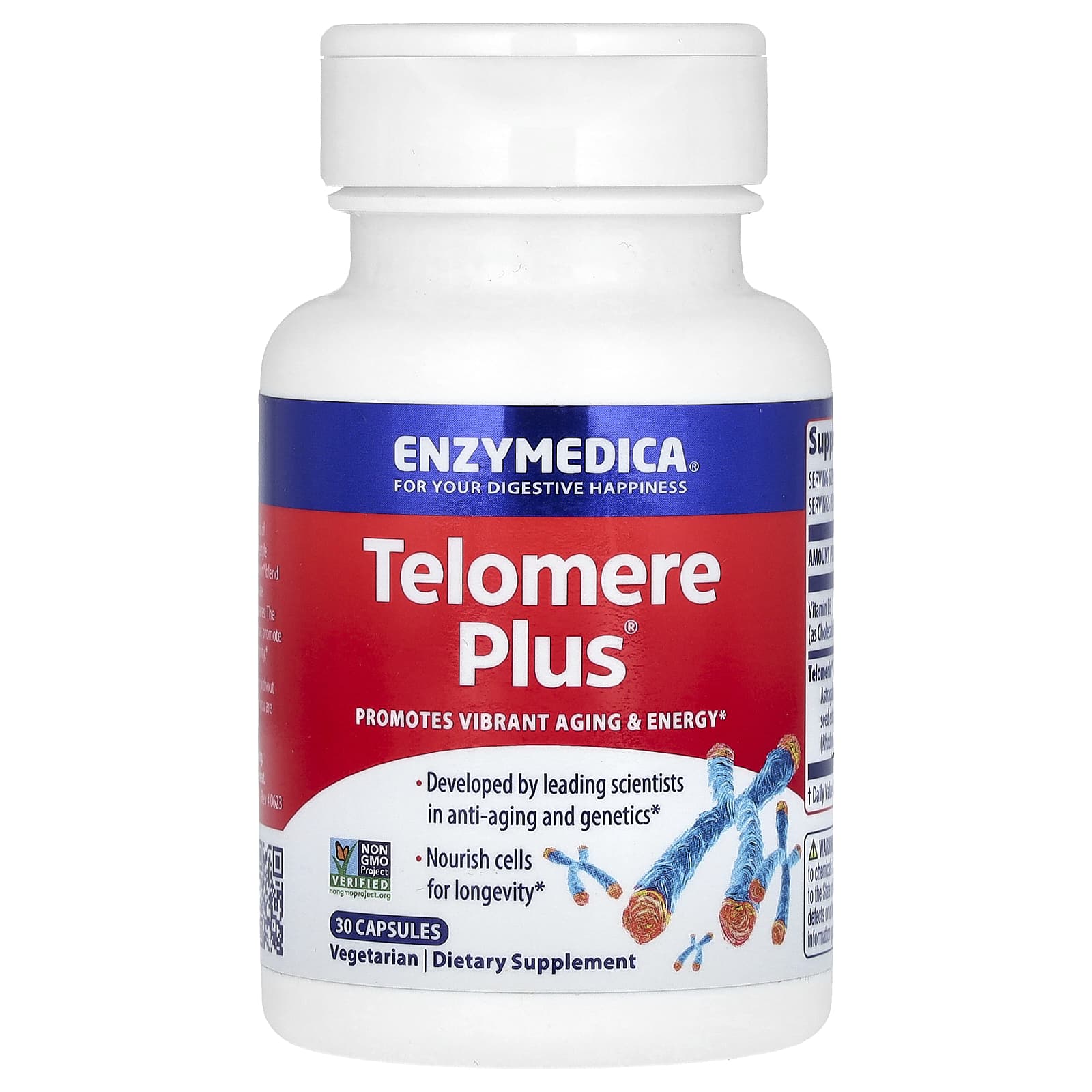 Enzymedica Telomere Plus 30 капсул 6490₽