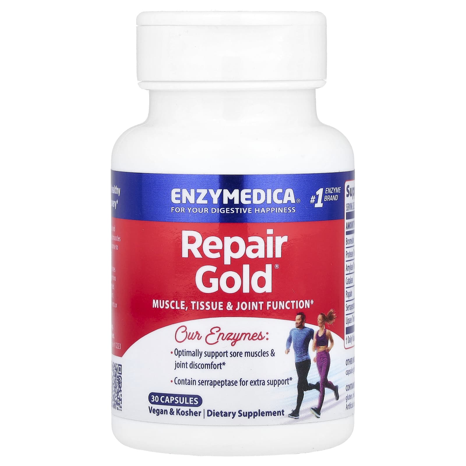 Enzymedica, Repair Gold®, 30 капсул