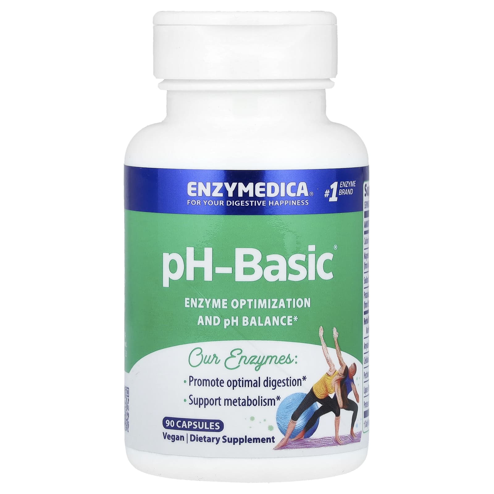 Enzymedica, pH-Basic`` 90 капсул