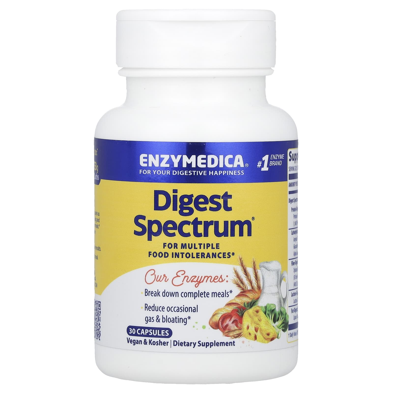 Enzymedica, Digest Spectrum®, 30 капсул