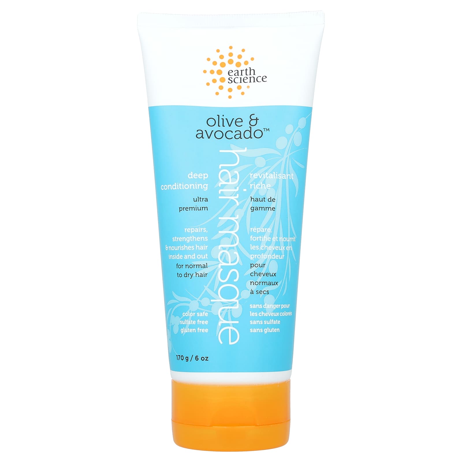 Earth Science Глубокое восстановление маска для волос Olive - Avocado 170 г 2390₽