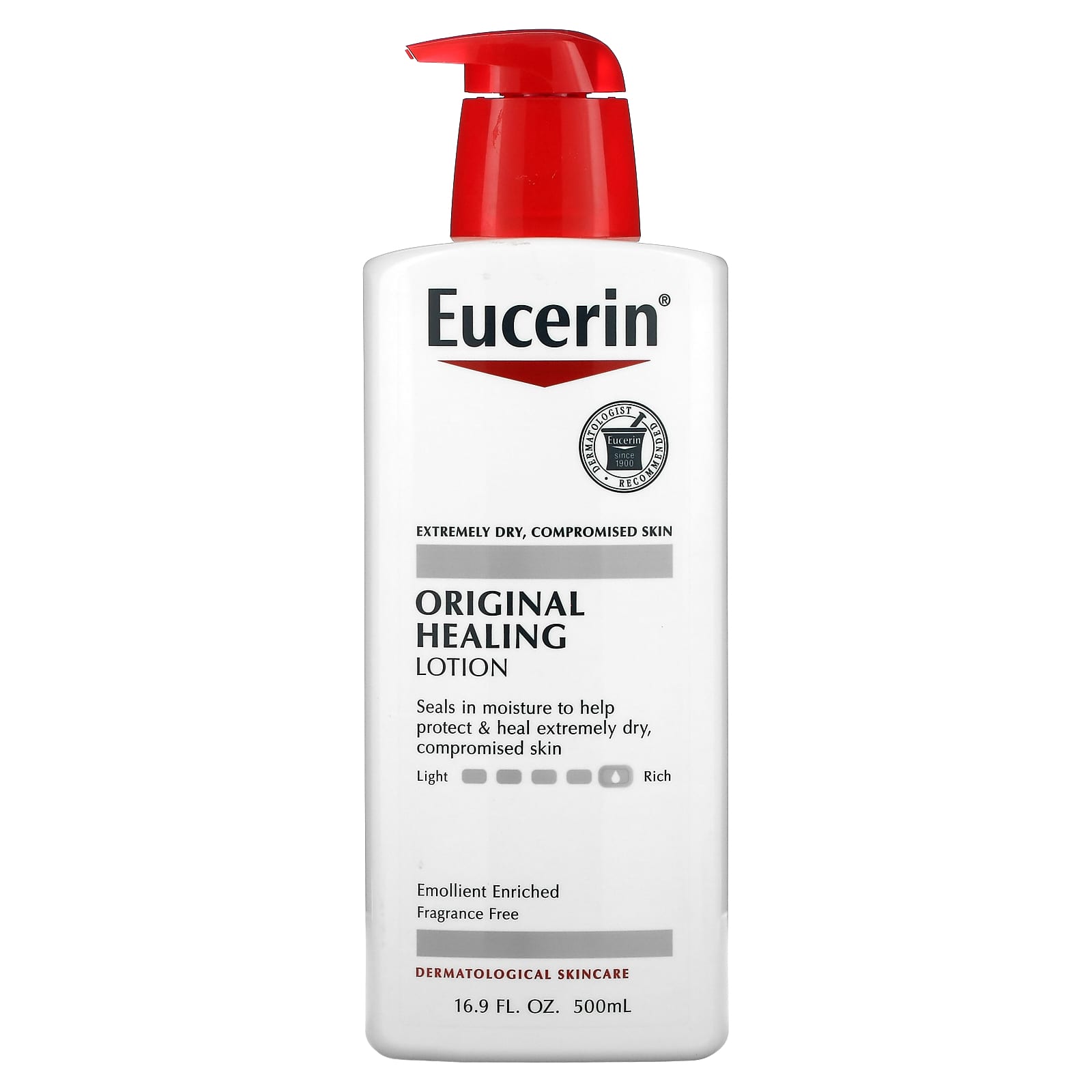 Eucerin Оригинальный лечебный лосьон 500 мл 169 жидкой унции 3490₽