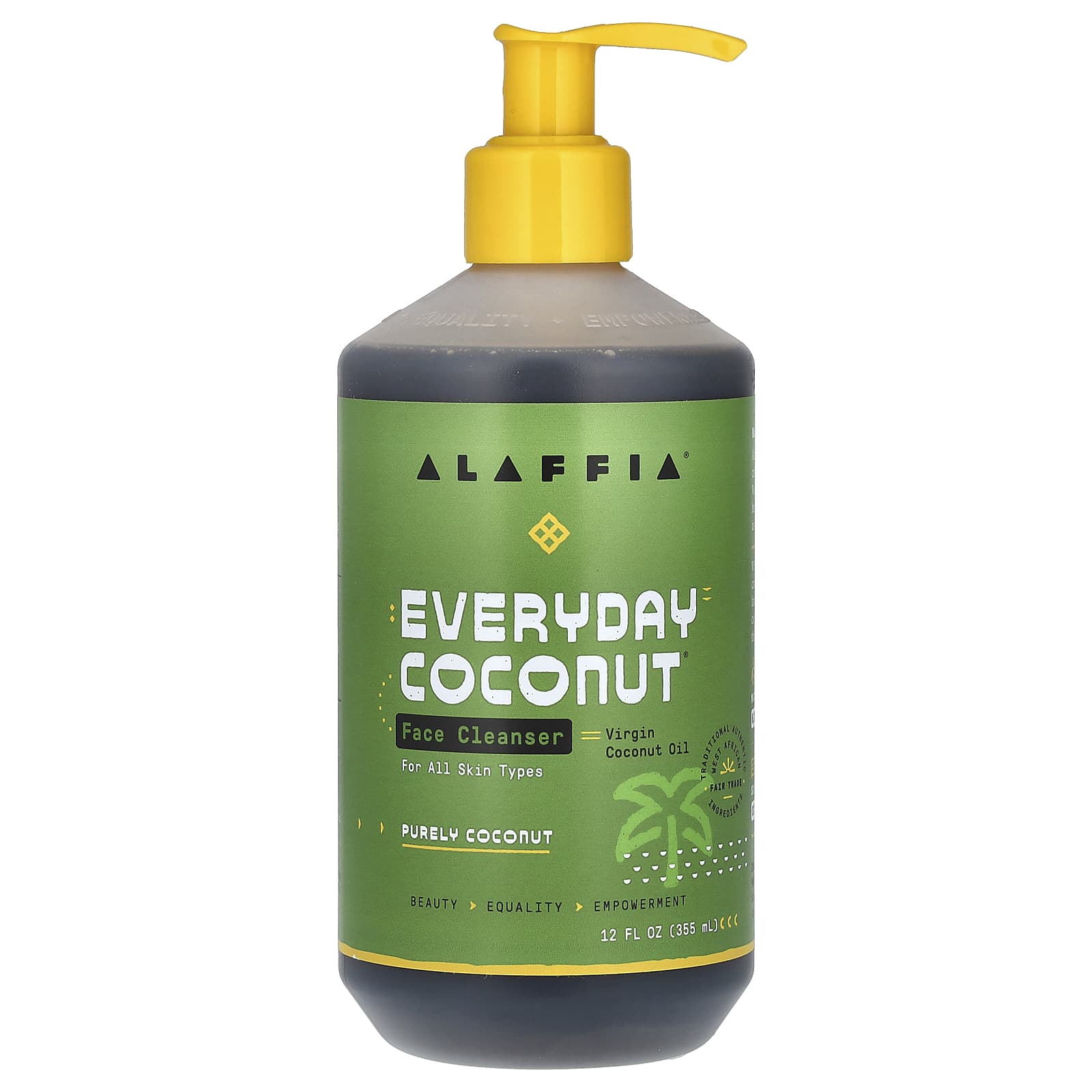 Alaffia Everyday Coconut очищающее средство для лица 355 мл 12 жидк унций 2290₽