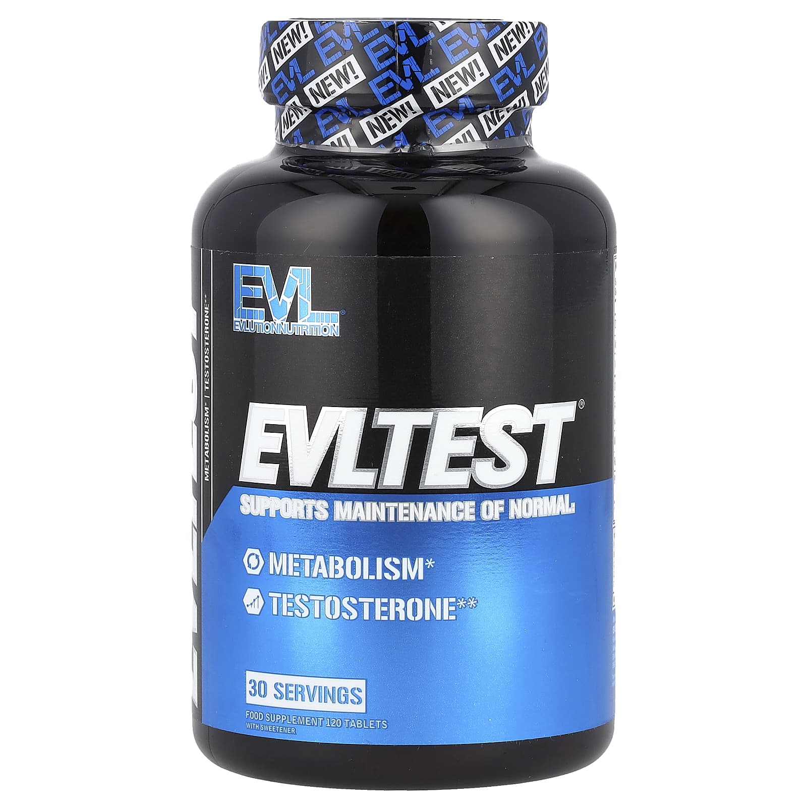 EVLution Nutrition, EVLTEST®, 120 таблеток