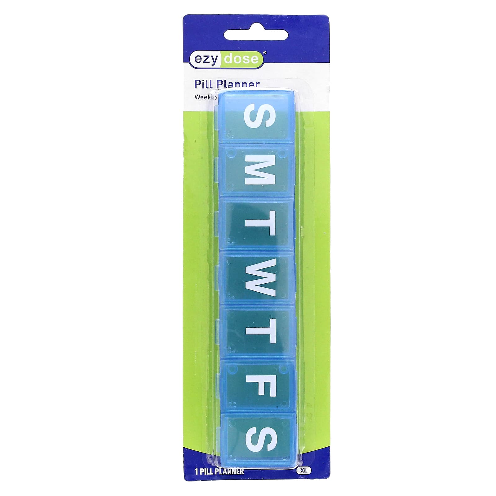 Ezy Dose еженедельный органайзер для таблеток размер XL 1 шт 1390₽