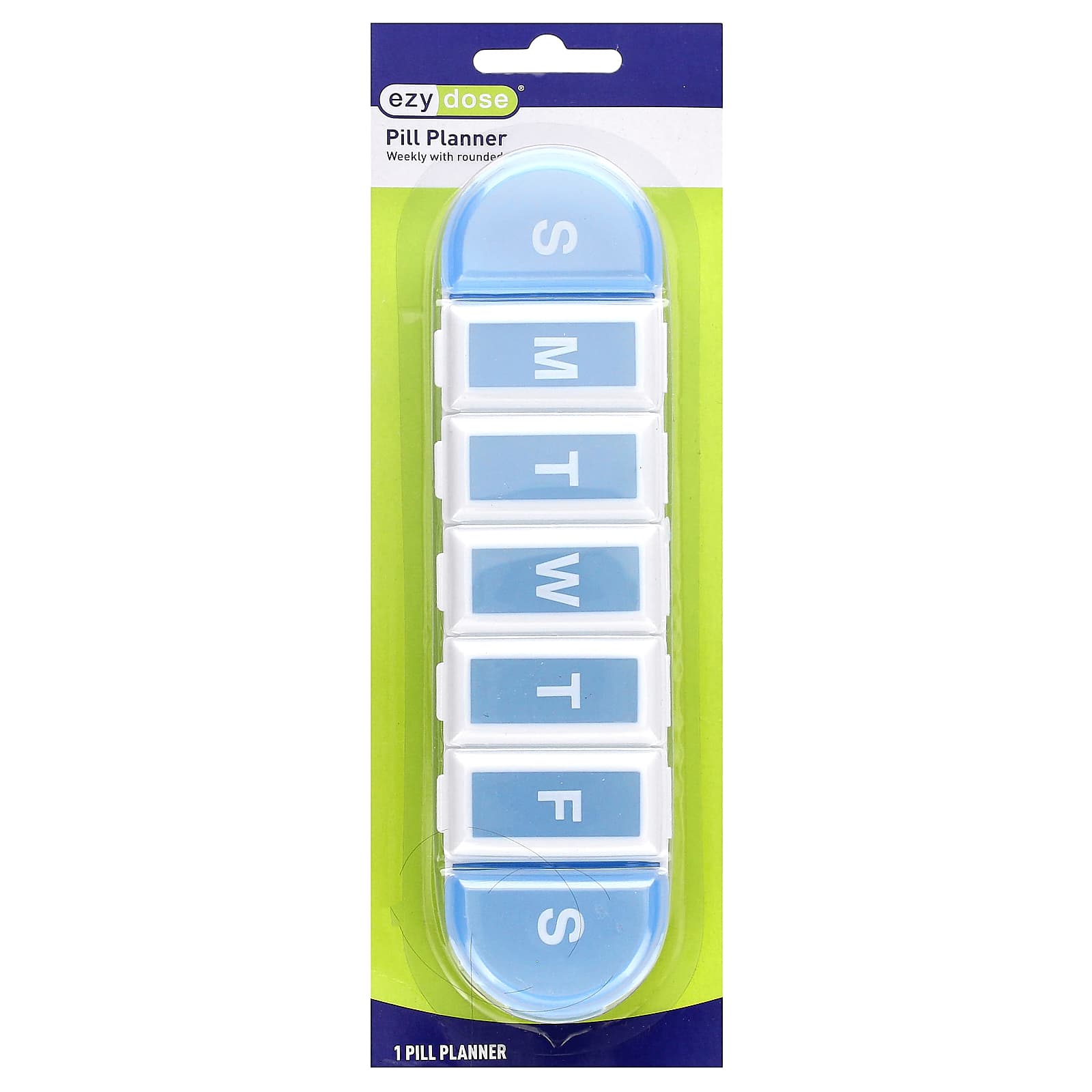 Ezy Dose планнер для таблеток на неделю с округлой формы 1 шт 1490₽