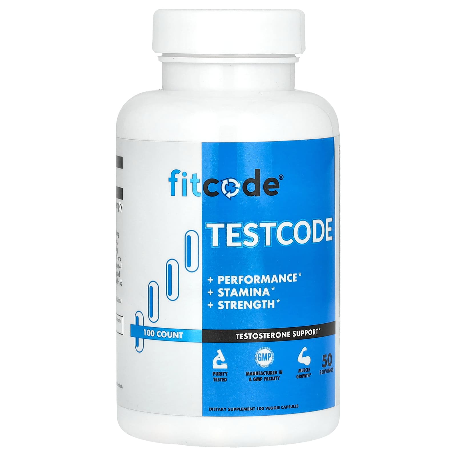 fitcode Testcode 100 растительных капсул 1890₽