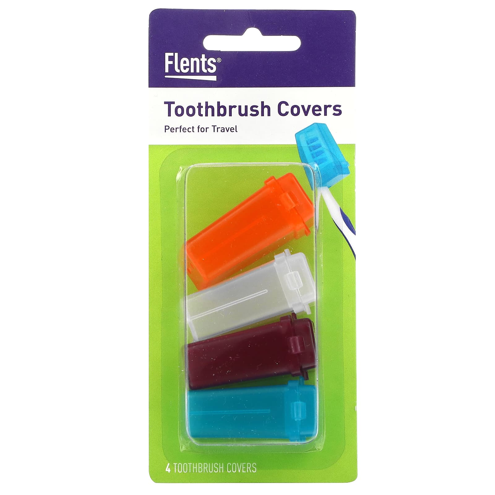 Flents Чехлы для зубных щеток 4 шт 1690₽