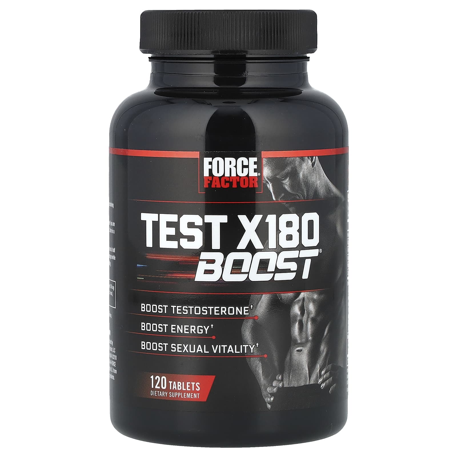 Force Factor, Test X180 Boost, бустер тестостерона для мужчин, 120 таблеток