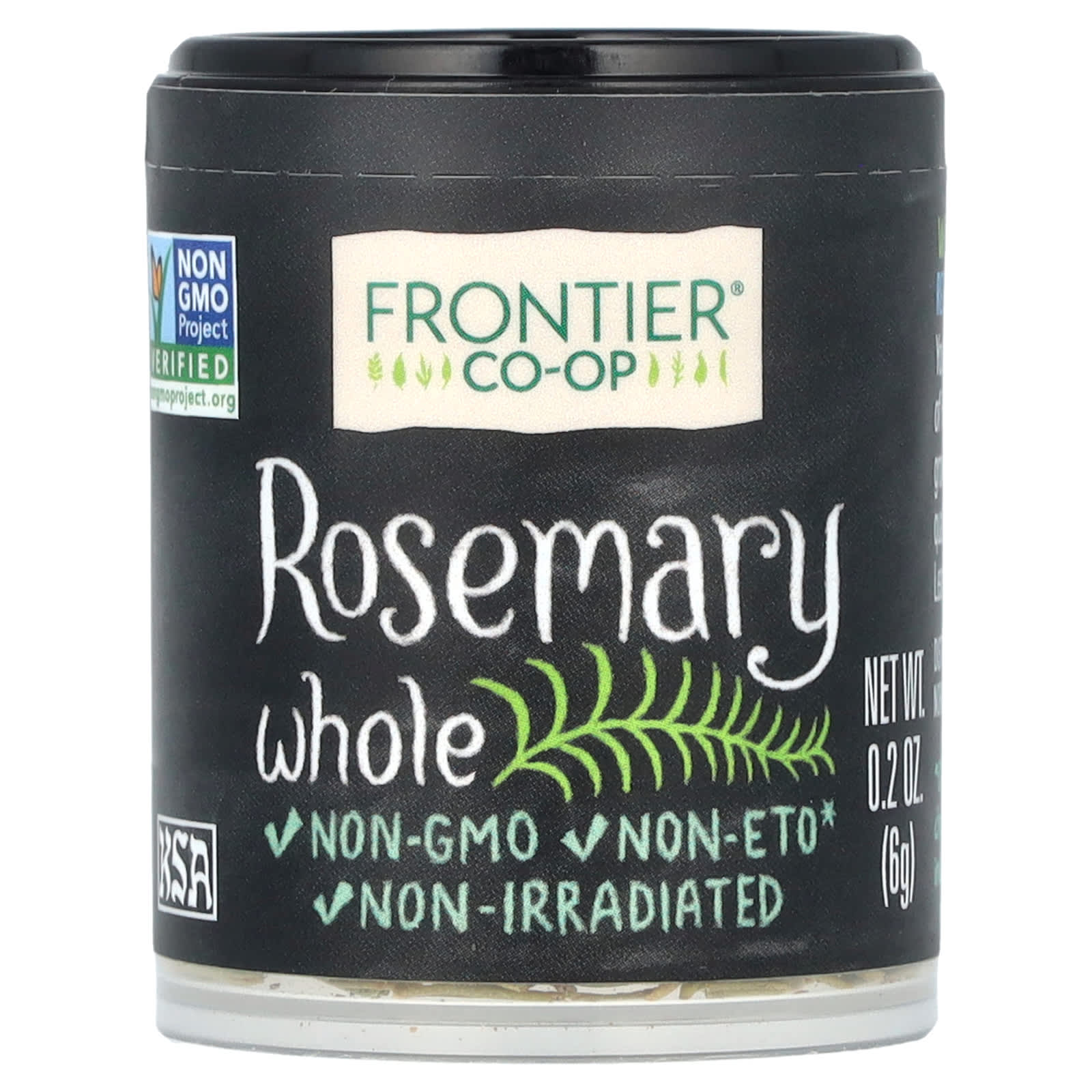 Frontier Co-op, Цельный розмарин, 6 г (0,2 унции)