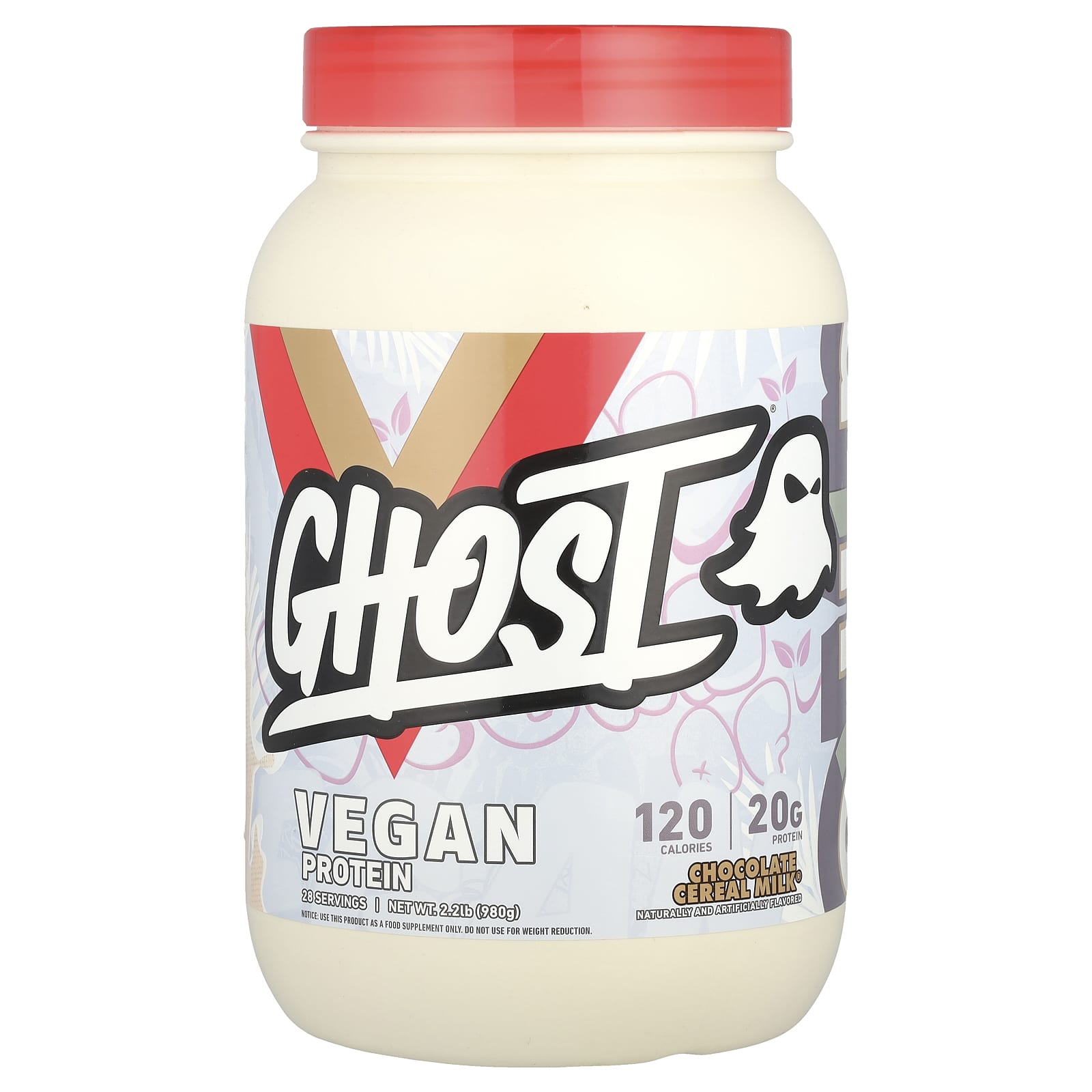 Ghost Vegan Protein Chocolate Cereal Milk 980 г 22 фунта 9990₽