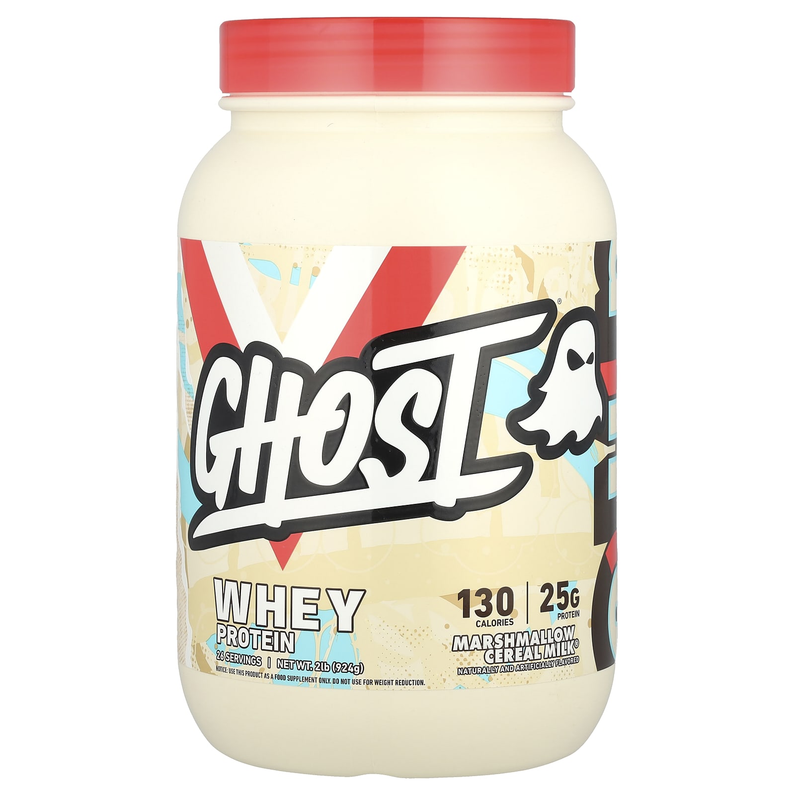 Ghost Whey Protein Marshmallow Cereal Milk 924 г 2 фунта 9990₽