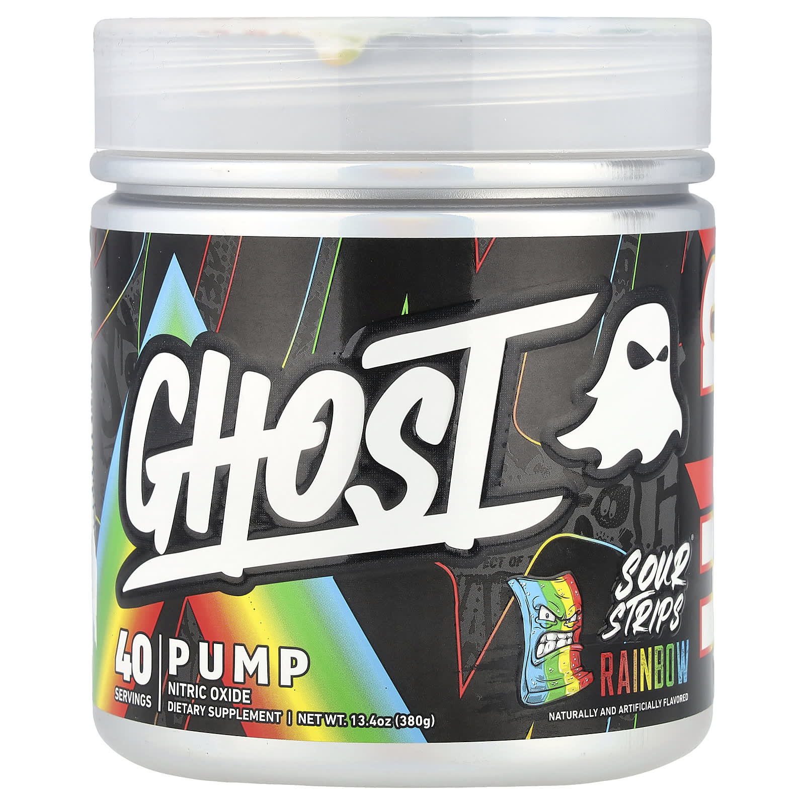 Ghost Pump Sour Strips Rainbow 380 г 134 унции 7990₽
