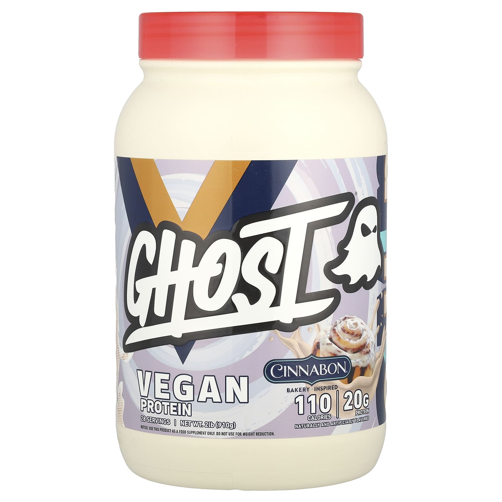 Ghost Vegan Protein Cinnabon 910 г 2 фунта 9990₽