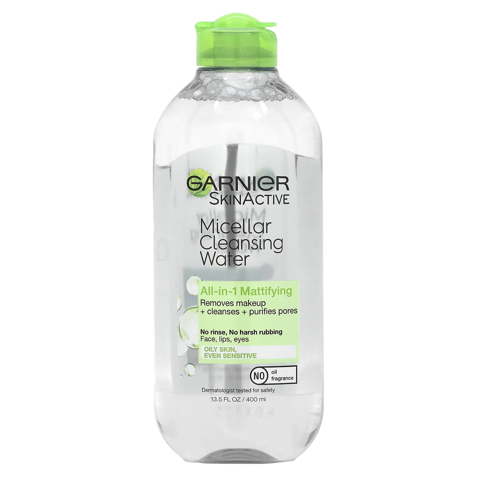 Garnier, SkinActive, мицеллярная очищающая вода, универсальное матирующее средство, 400 мл (13,5 унции)