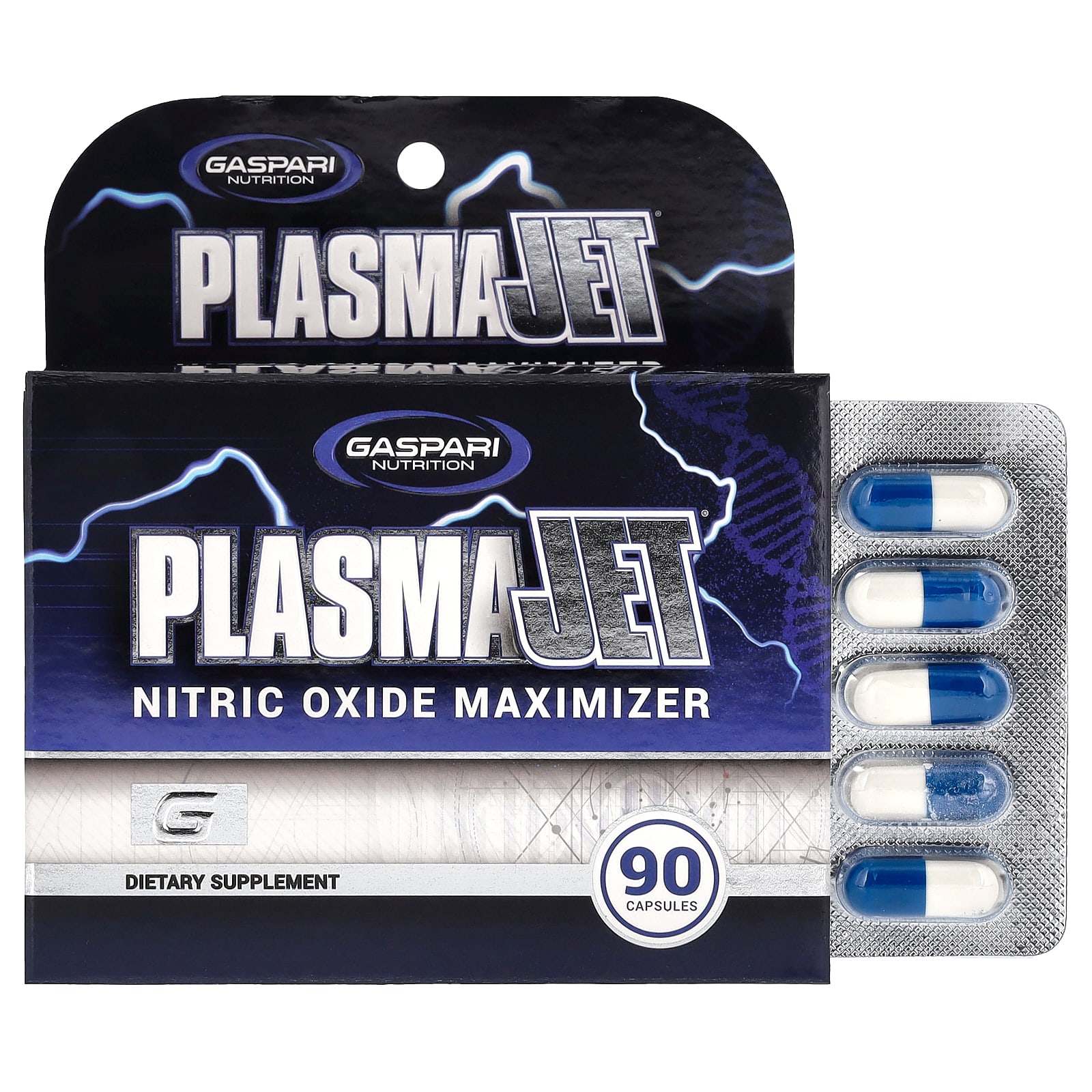 Gaspari Nutrition, PlasmaJet, 90 капсул