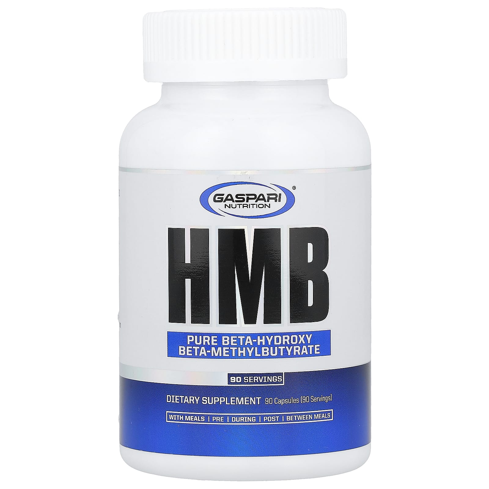 Gaspari Nutrition, HMB (гидроксиметилбутират), 90 капсул