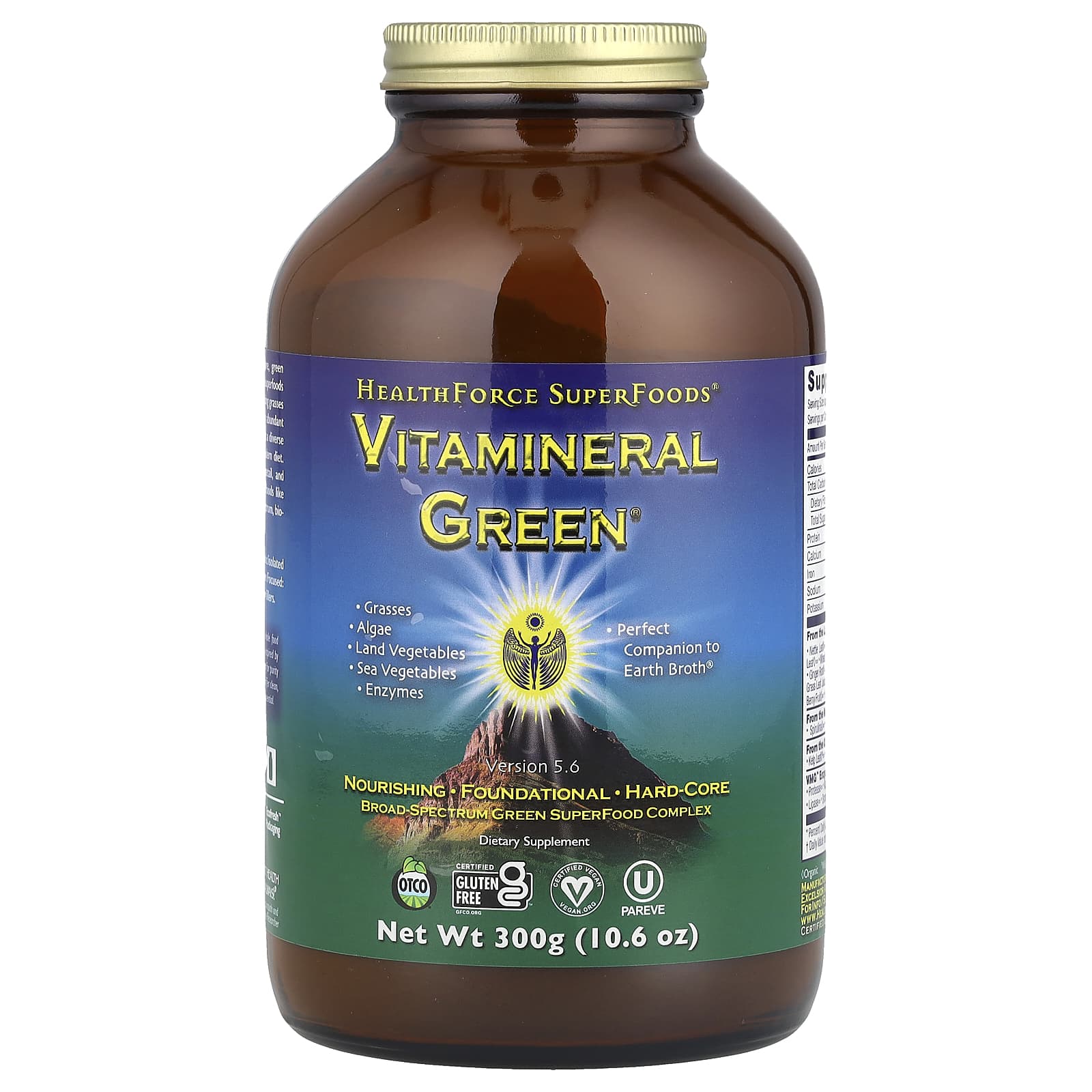 HealthForce Superfoods Vitamineral Green версия 55 300 г 106 унции 10890₽