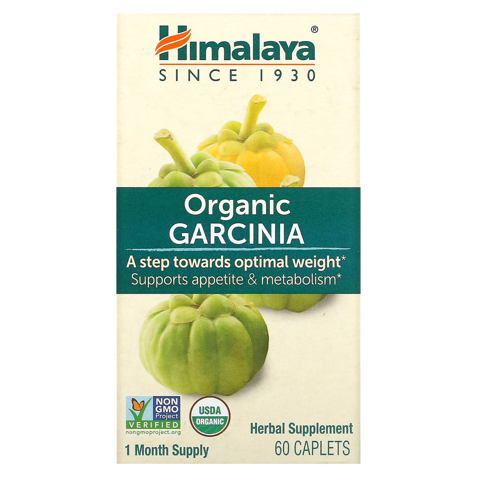 Himalaya, Органическая гарциния, 60 капсул