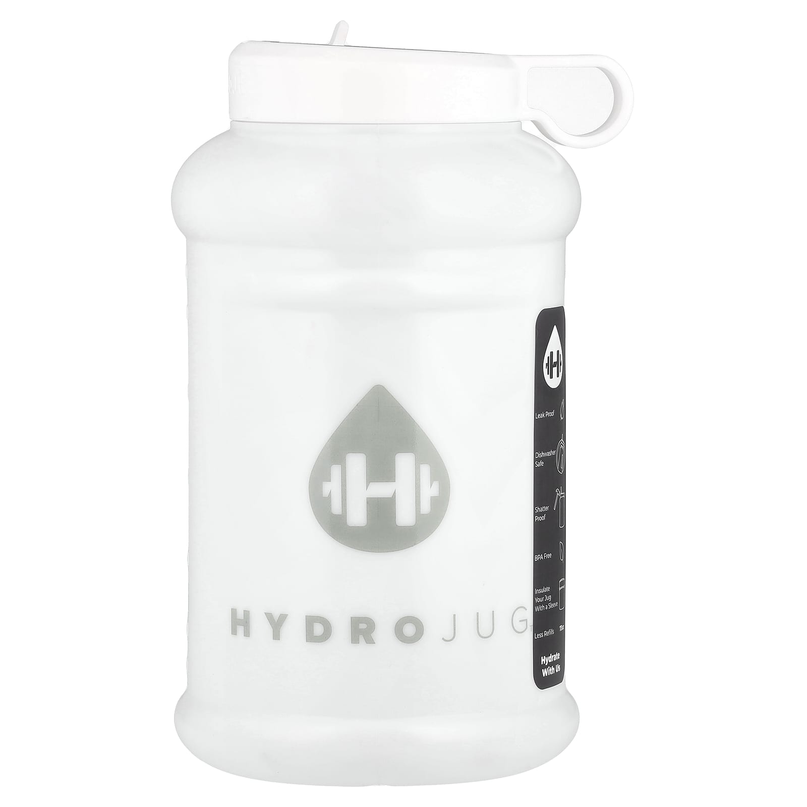 HydroJug, Pro Jug V2, белый, 73 унции