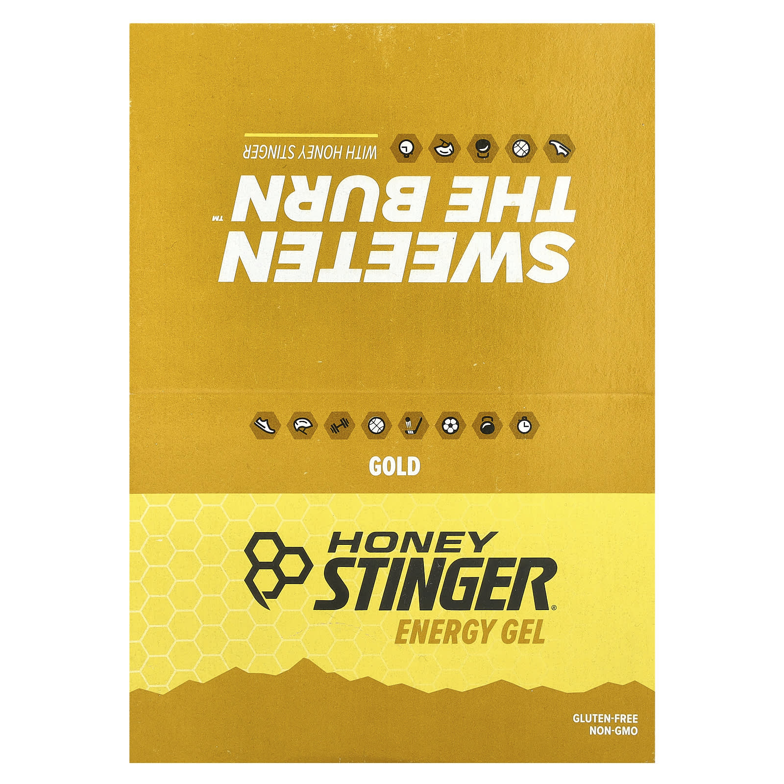 Honey Stinger, Энергетический гель, золото, 24 пакетика по 31 г (1,1 унции)