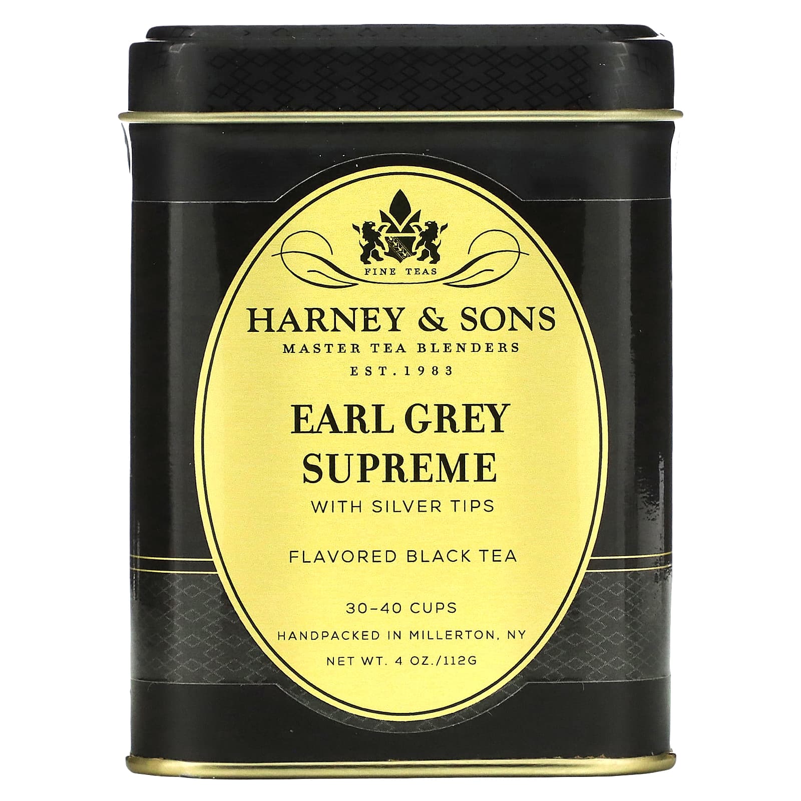 Harney - Sons Черный чай Earl Grey Supreme с серебристыми верхушечными почками 4 унции 2090₽