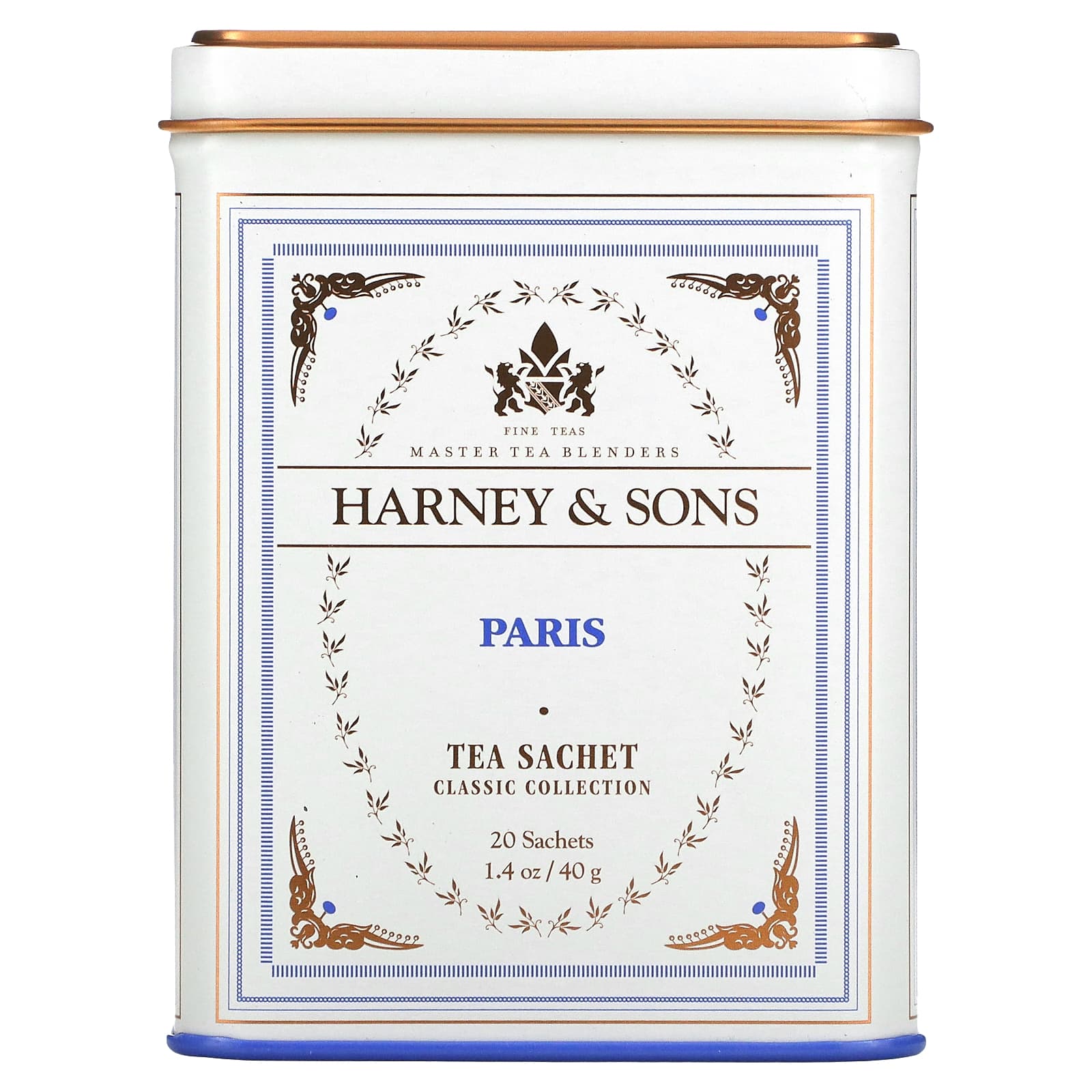Harney - Sons, Парижский чай, 20 пакетиков, 1.4 унций (40 г)