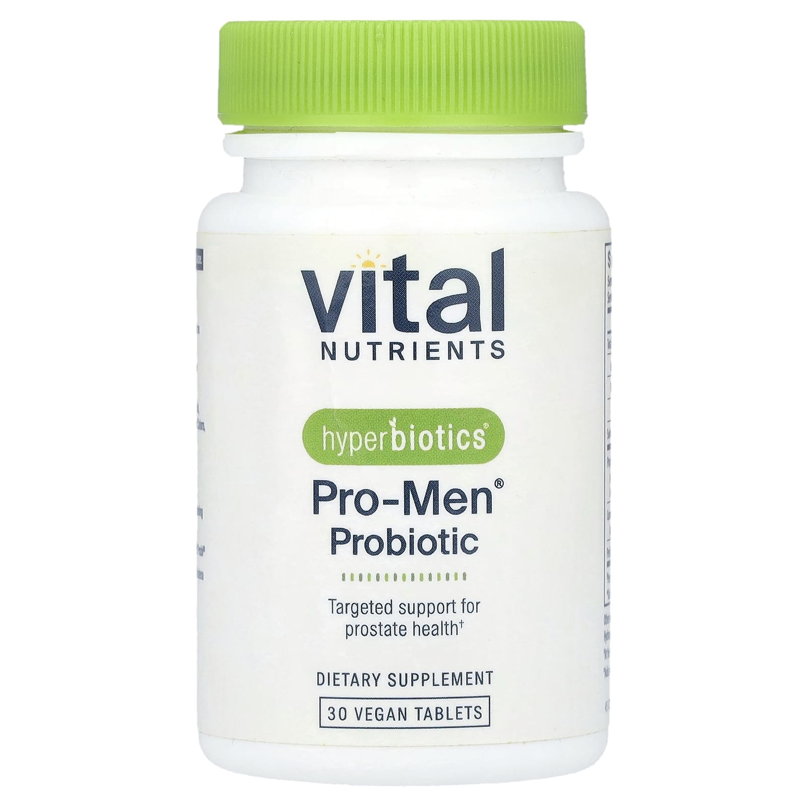 Vital Nutrients, PRO-Men®, пробиотик, 30 веганских таблеток