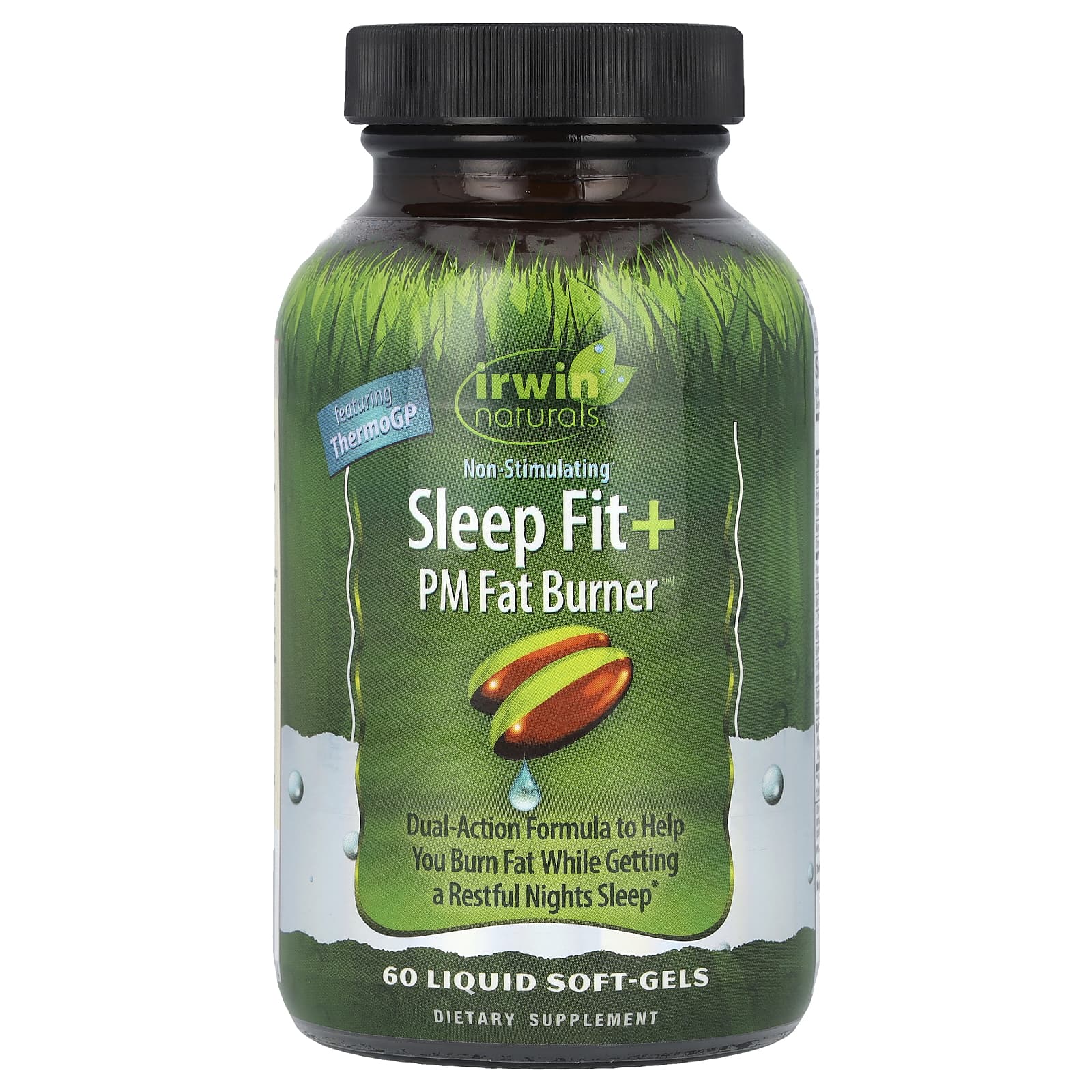 Irwin Naturals, Sleep Fit + PM Fat Burner, 60 Liquid Softgels