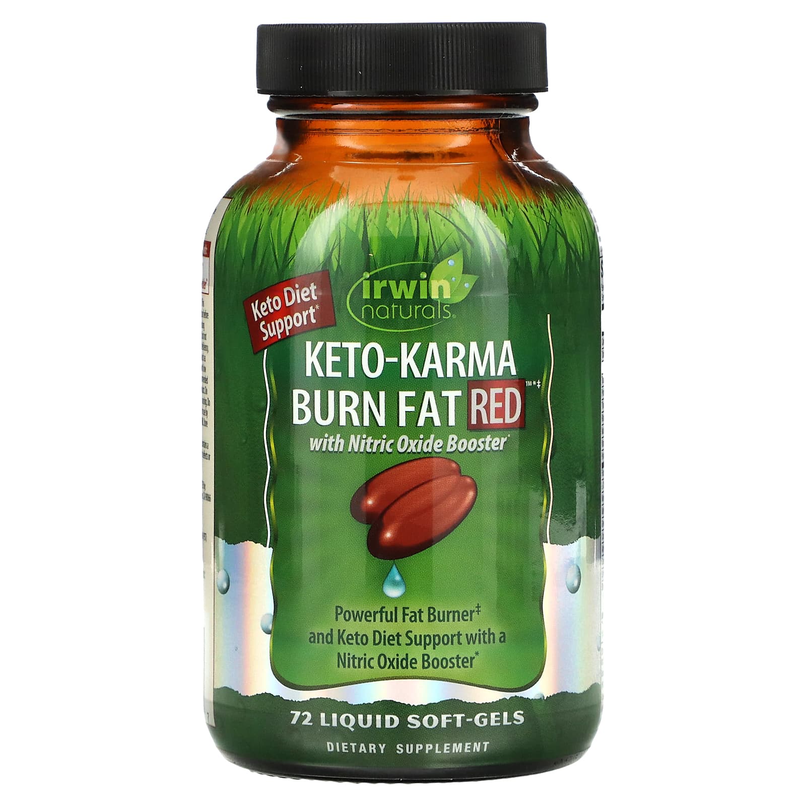 Irwin Naturals Keto-Karma Burn Fat Red 72 желатиновые капсулы 4890₽