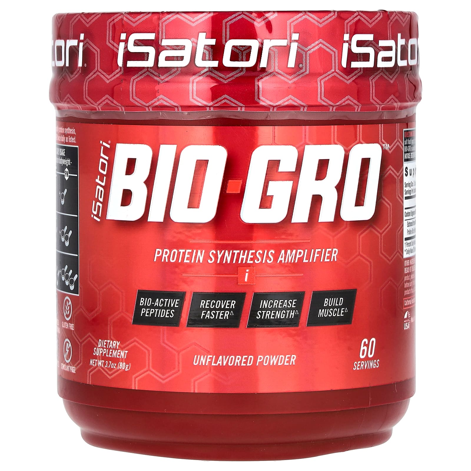 Isatori Bio-Gro усилитель синтеза протеина без добавок 90 г 37 унции 5790₽