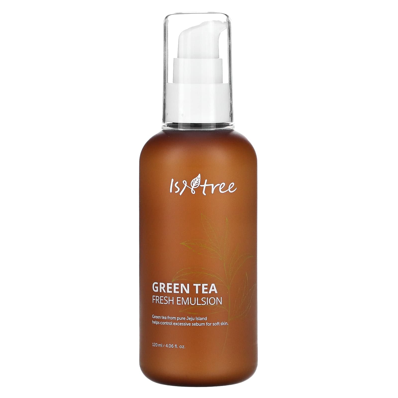 ISNtree, Green Tea Fresh Emulsion, эмульсия, 120 мл (4,06 жидк. унции)