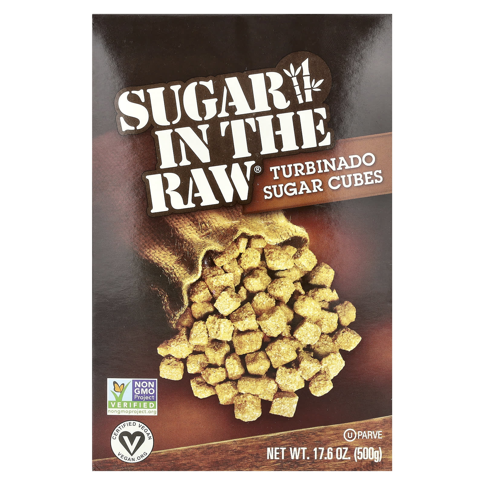 In the Raw Sugar In The Raw сахарные кубики Turbinado 500 г 176 унции 1690₽