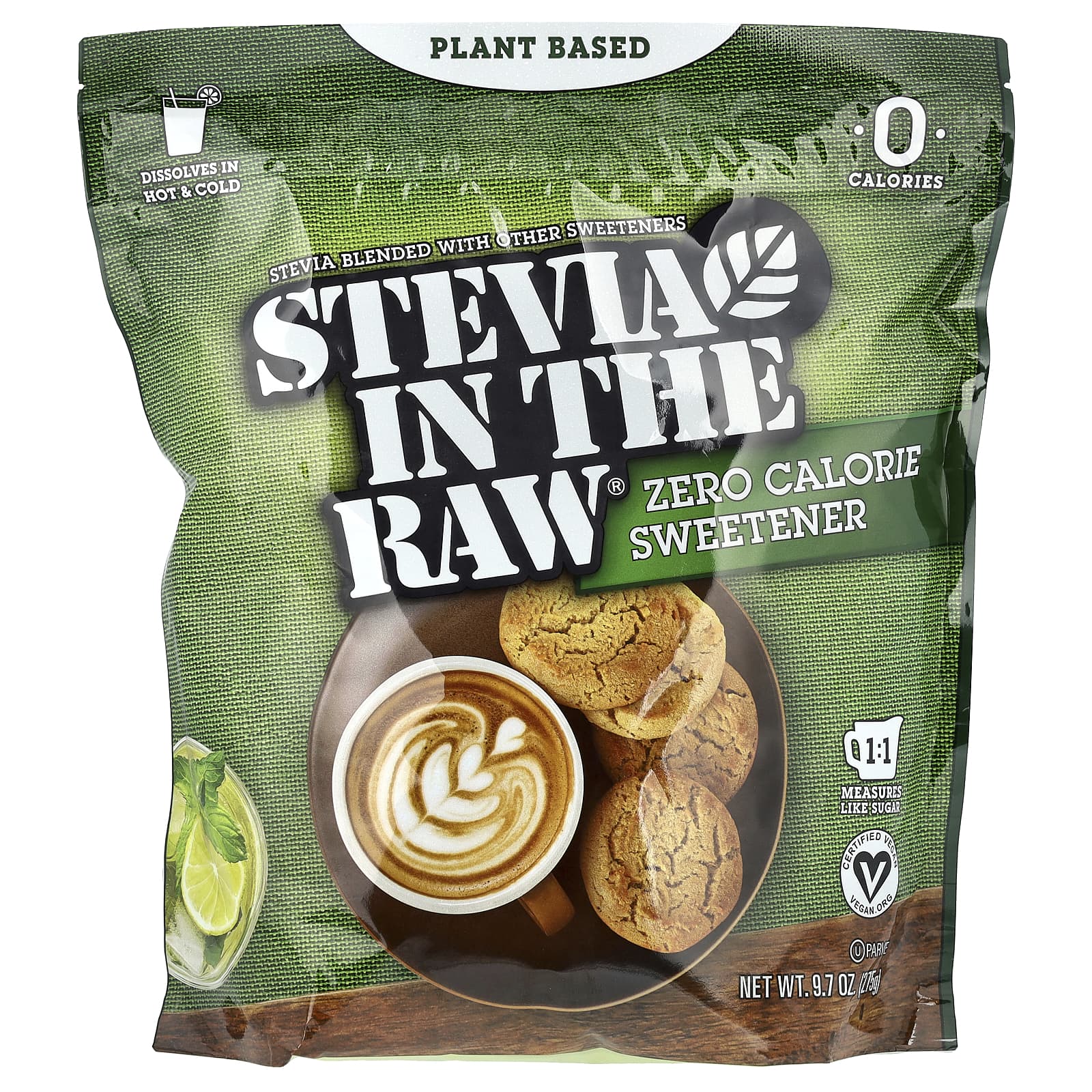 In the Raw Stevia In The Raw нулевой подсластитель 275 г 97 унции 2190₽