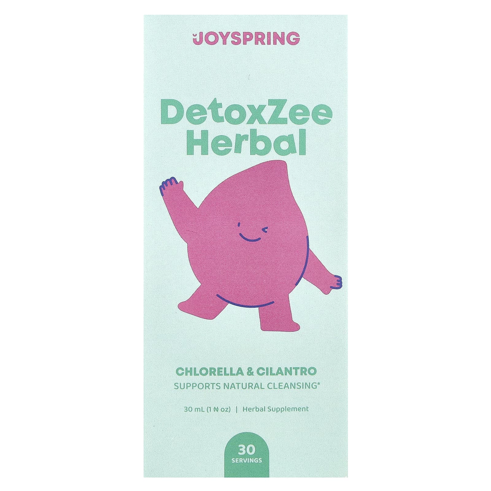 JoySpring, DetoxZee Herbal, 30 мл (1 жидк. Унция)