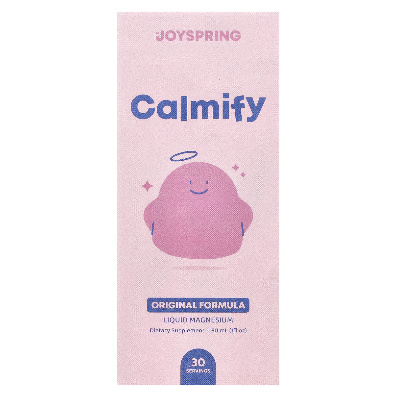 JoySpring, Calmify, жидкий магний, 30 мл (1 жидк. Унция)