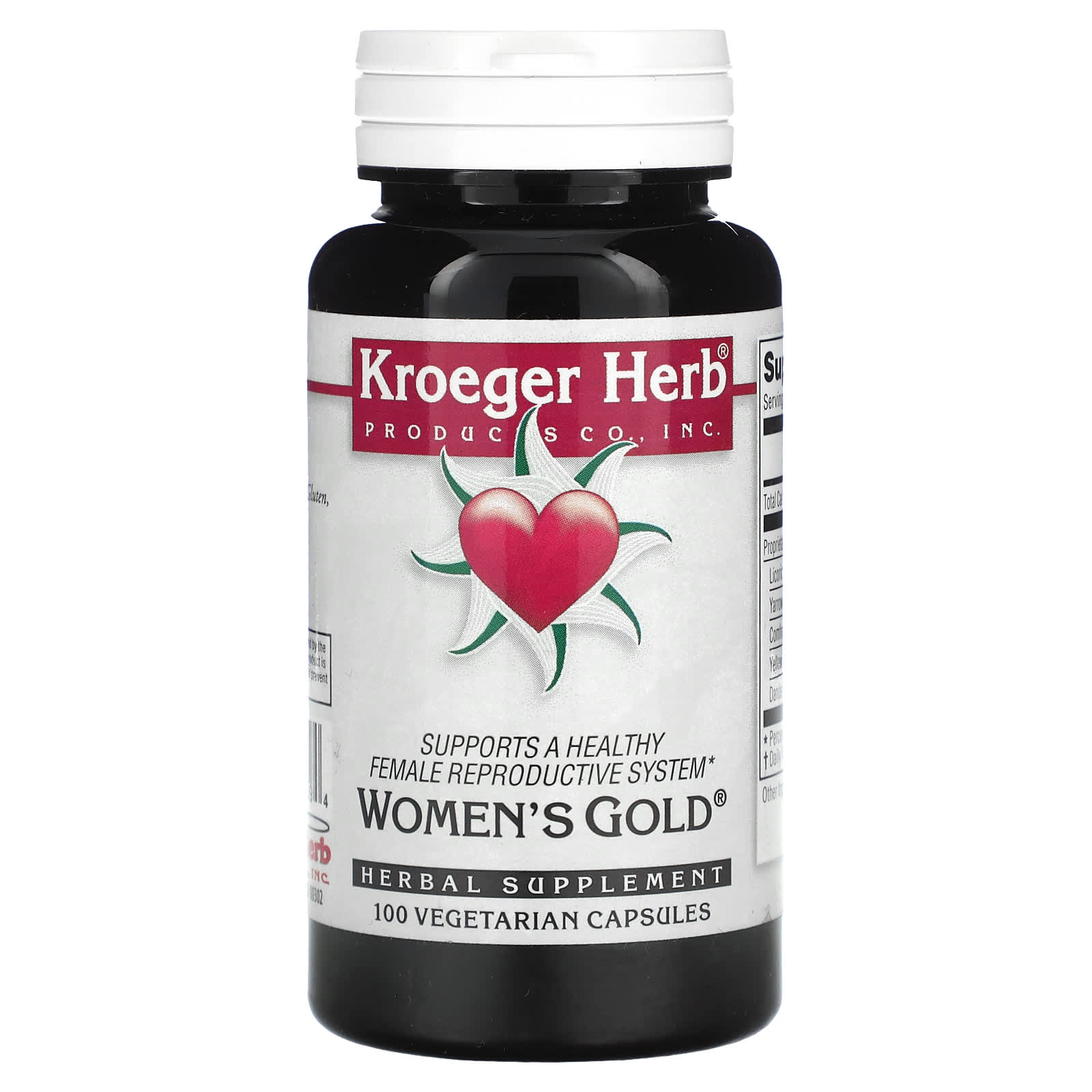 Kroeger Herb Co Womens Gold 100 вегетарианских капсул 2490₽
