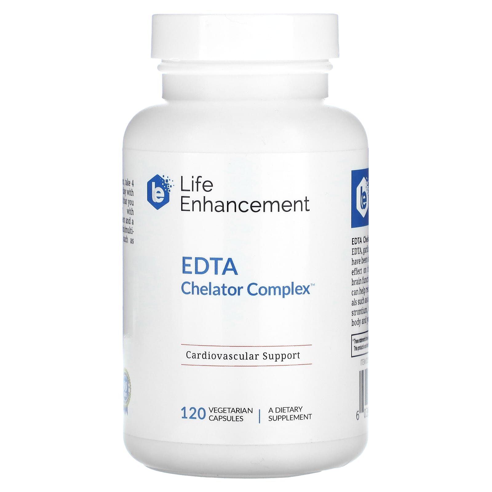 Life Enhancement EDTA Chelator Complex 120 вегетарианских капсул 5990₽