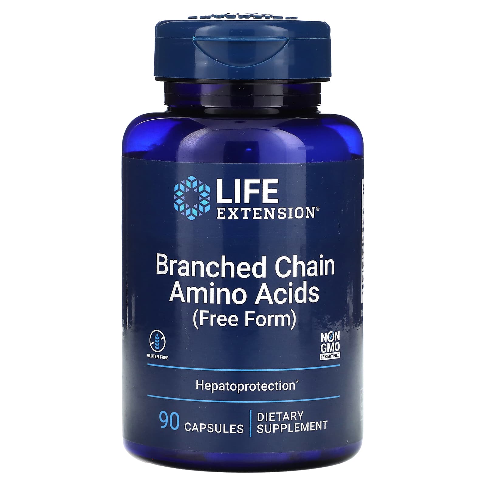 Life Extension, аминокислоты с разветвленной цепью, 90 капсул