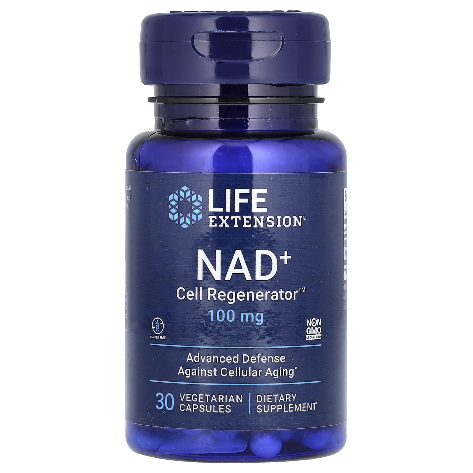 Life Extension, регенератор НАД и клеток, 100 мг, 30 вегетарианских капсул