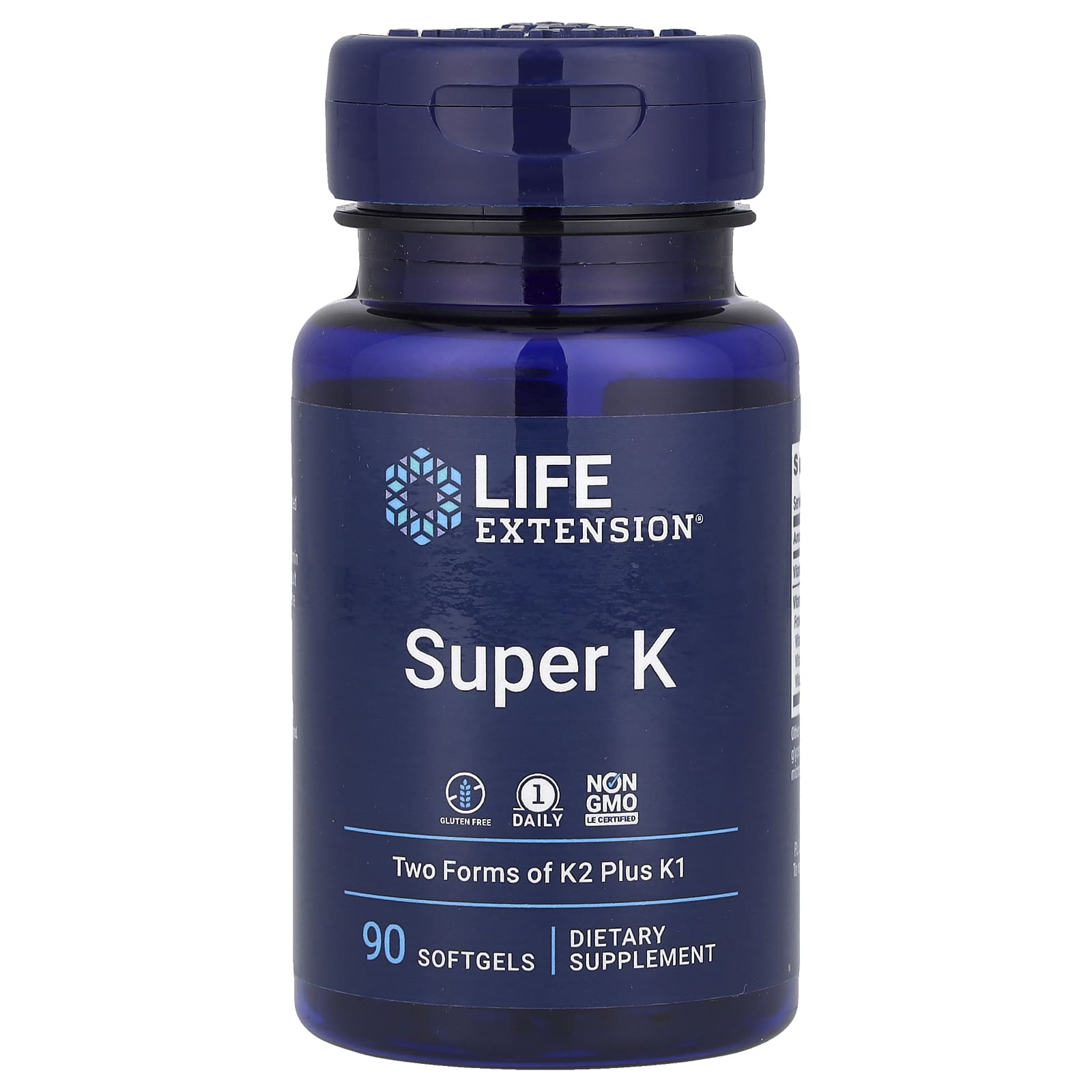 Life Extension Продукт Super K 90 мягких желатиновых капсул 4390₽