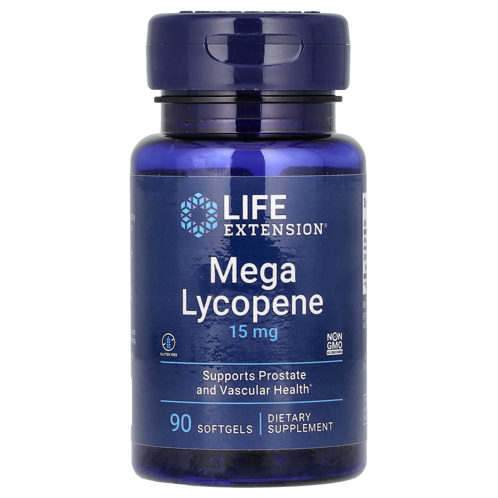 Life Extension, Мега ликопин, 15 мг, 90 капсул