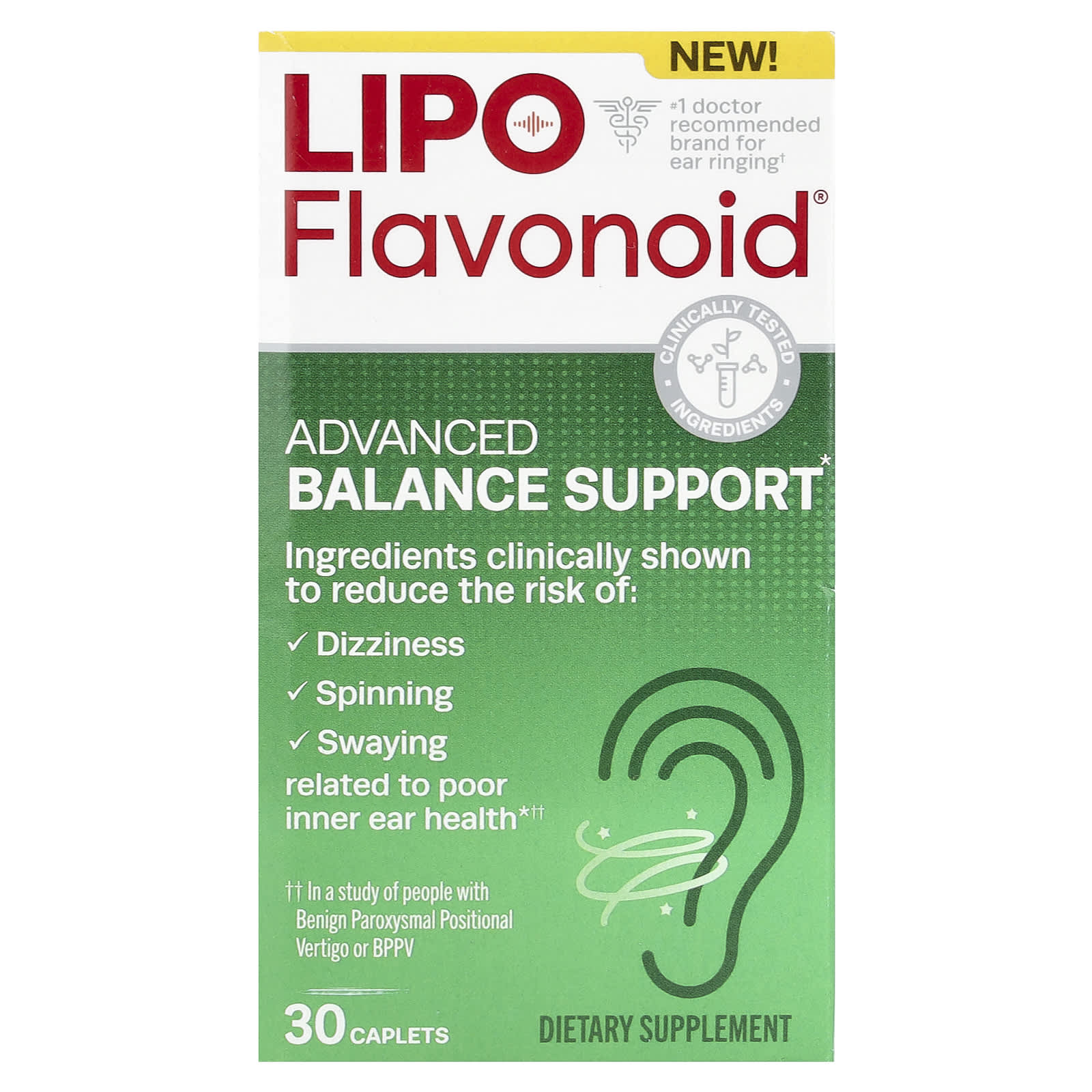 Lipo-Flavonoid, Advanced Balance Suport, 30 капсул