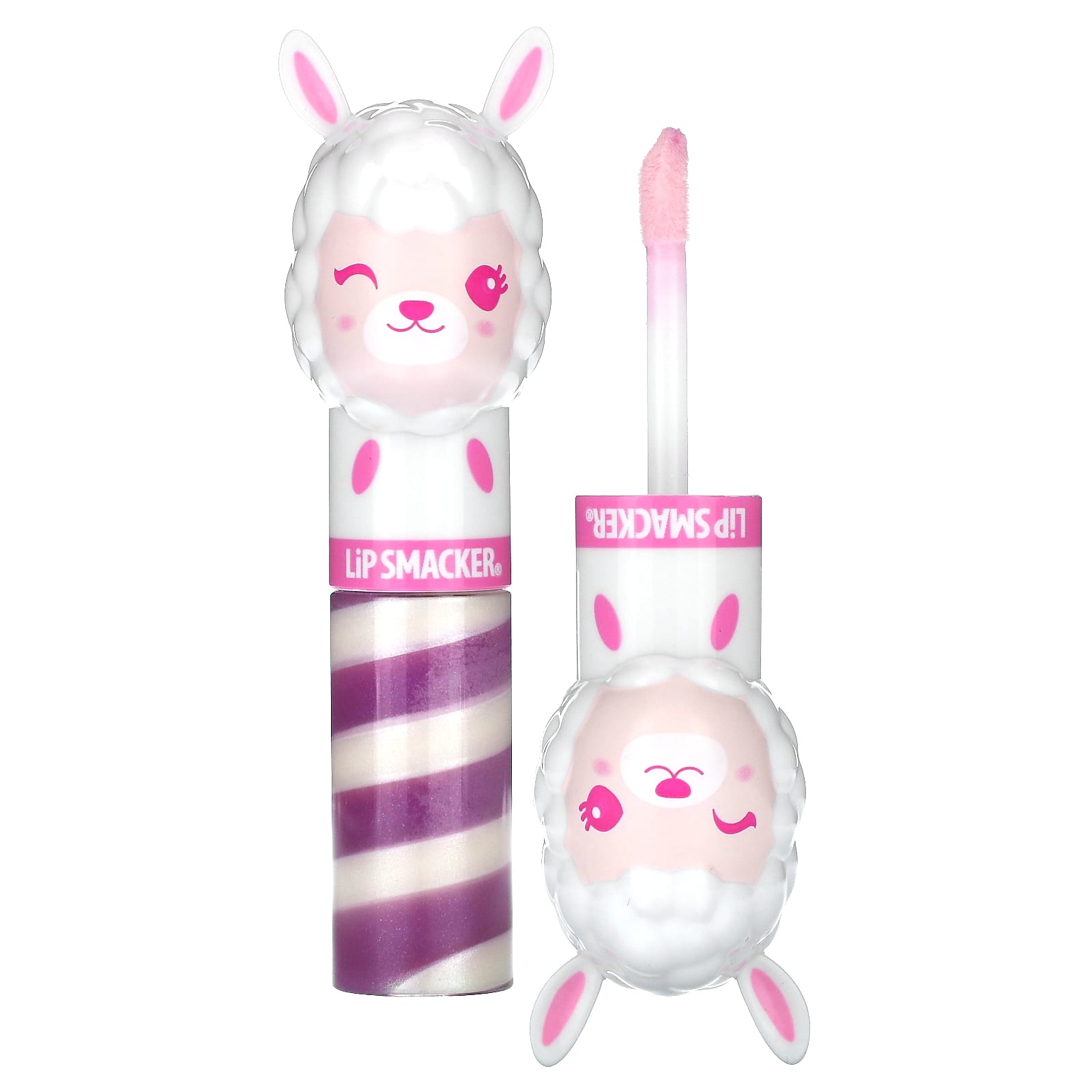 Lip Smacker, Lippy Pals, блеск для губ, Llama, клубника и ягоды, 8,4 мл (0,28 жидк. унции)