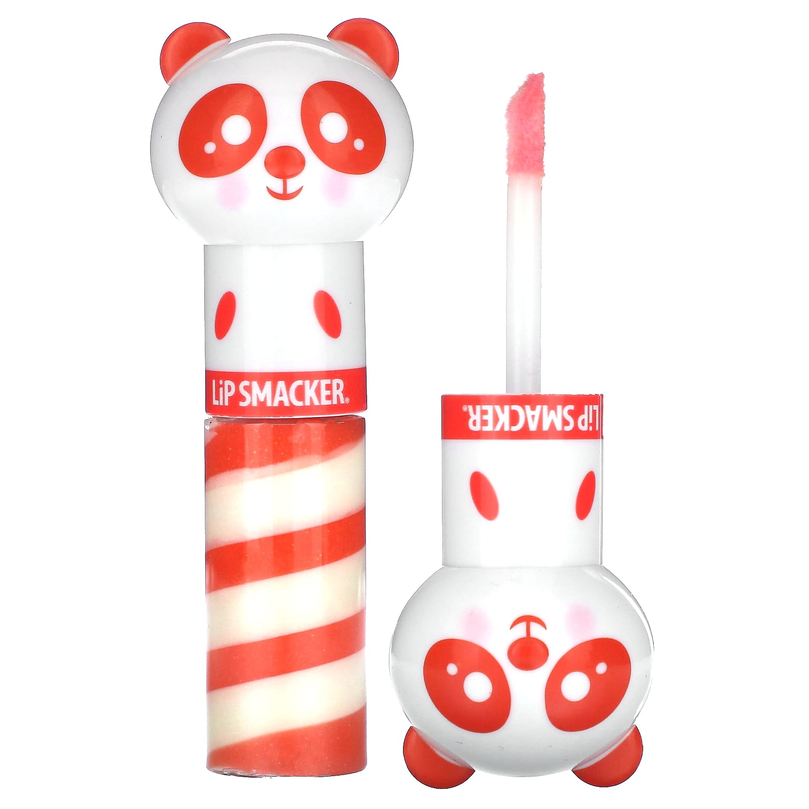 Lip Smacker, Lippy Pals Gloss, Panda, персиковый оттенок, 8,4 мл (0,28 жидк. Унции)